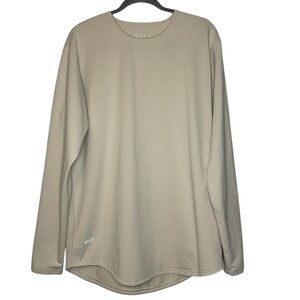 BYLT Premium Basics Lux Long Sleeve T-shirt, Fawn, Size Large